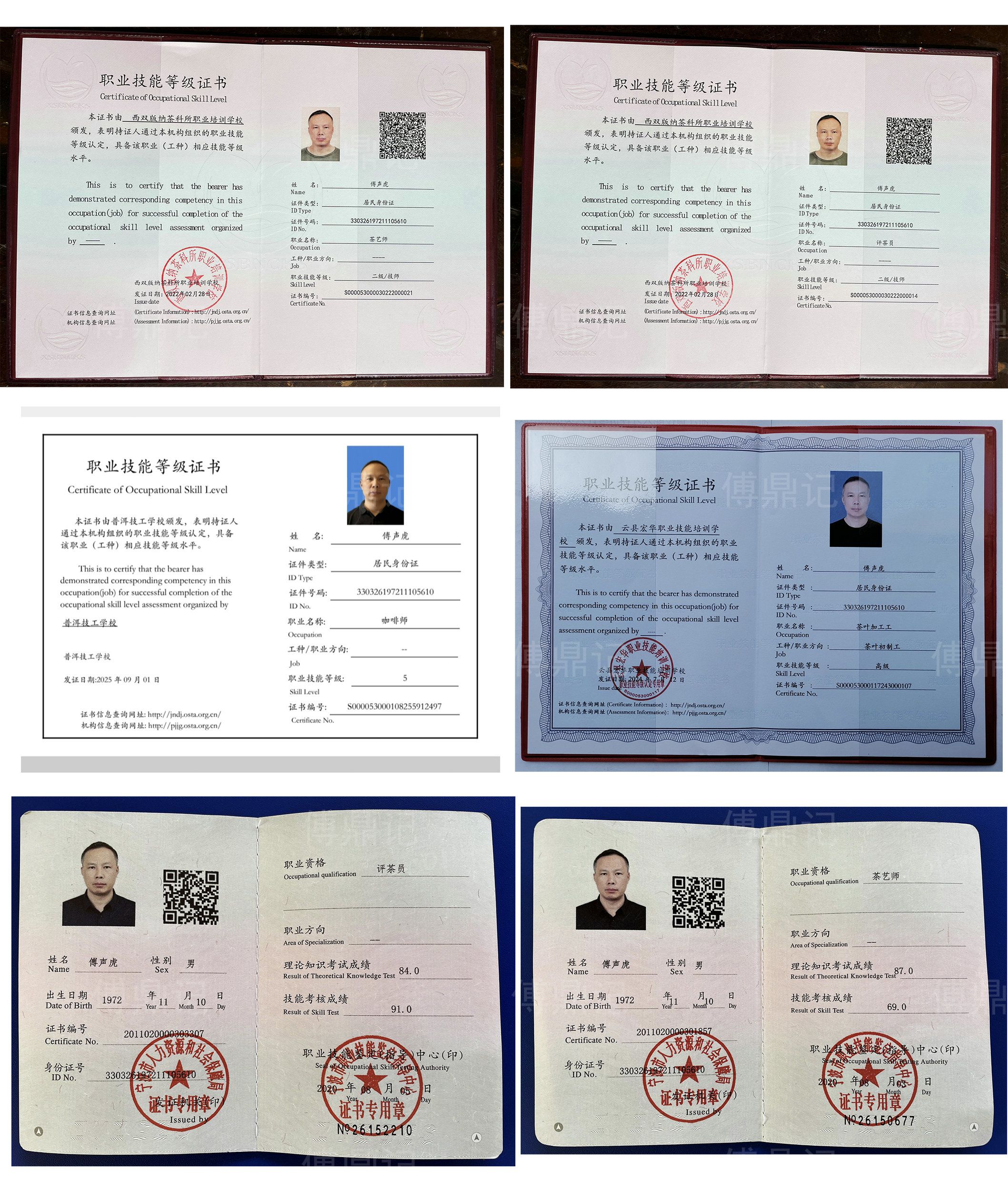 国家职业技能等级证书